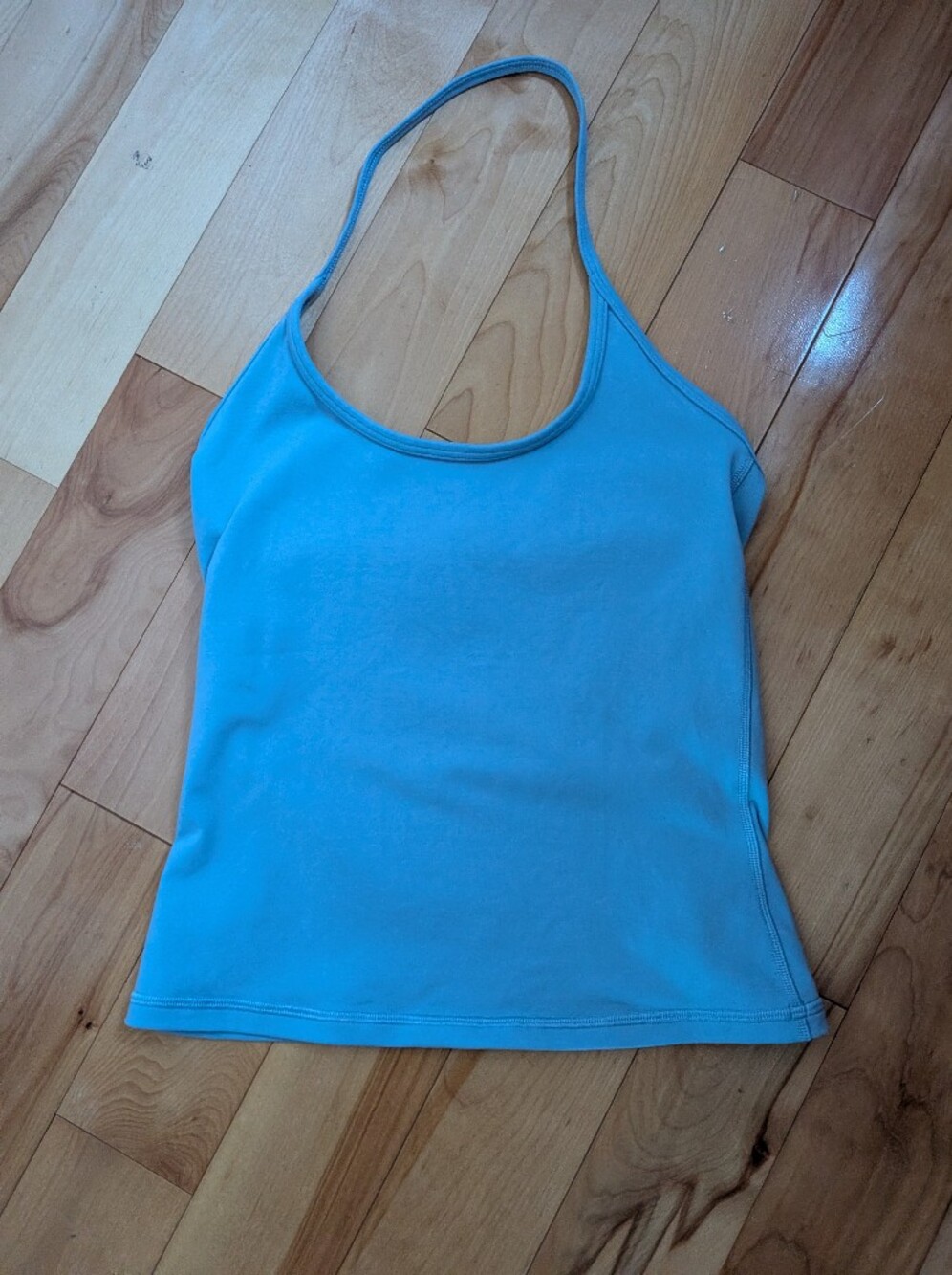 Aritzia Sky Blue Halter Tank